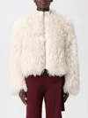 Apparis Zip-up Faux-fur Jacket In Multi