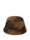 Apparis Gilly Bucket Hat In Brown