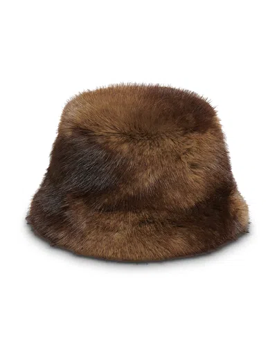 APPARIS GILLY FAUX FUR BUCKET HAT