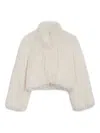 Apparis Ginette Fringed Jacket In Neutral