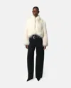Apparis Ginette Fringed Jacket In Multi