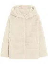 Apparis Goldy Latte Coat In Neutrals