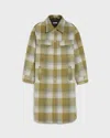 Apparis Plaid-check Overcoat