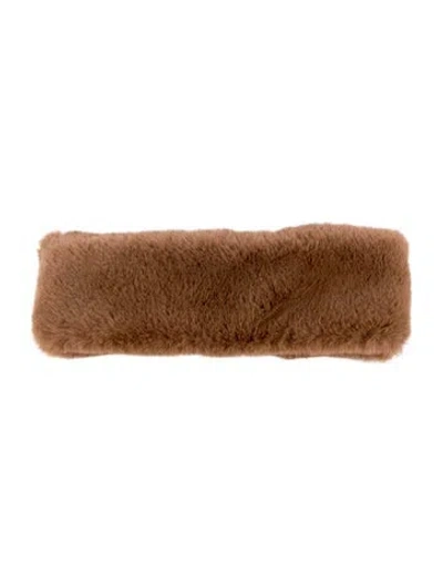 Pre-owned Apparis Hair Accessory In Brown