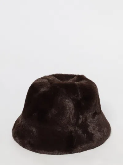 Apparis Hat Woman  In Brown