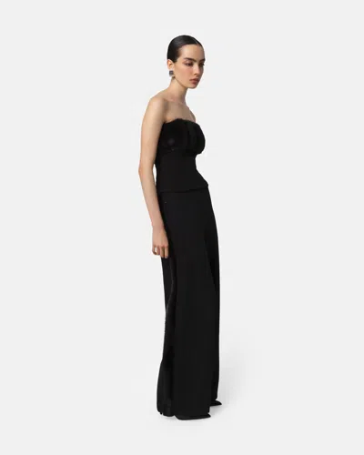 Apparis Ivy Trim Pant In Black