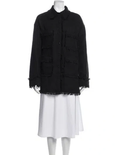 Pre-owned Apparis Jacket In Black