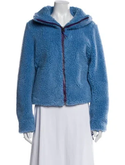 Pre-owned Apparis Jacket In Blue