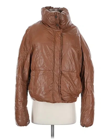 Pre-owned Apparis Jacket In Brown