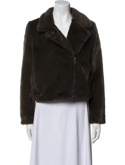 Pre-owned Apparis Jacket In Green