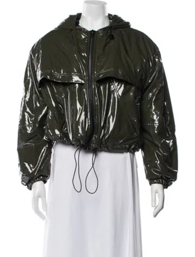 Pre-owned Apparis Jacket In Green