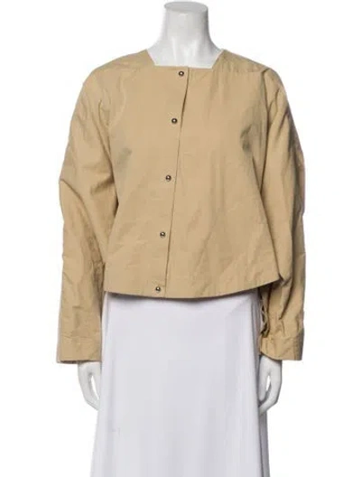 Pre-owned Apparis Jacket In Neutral