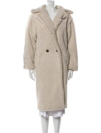 Pre-owned Apparis Jacket In Neutral