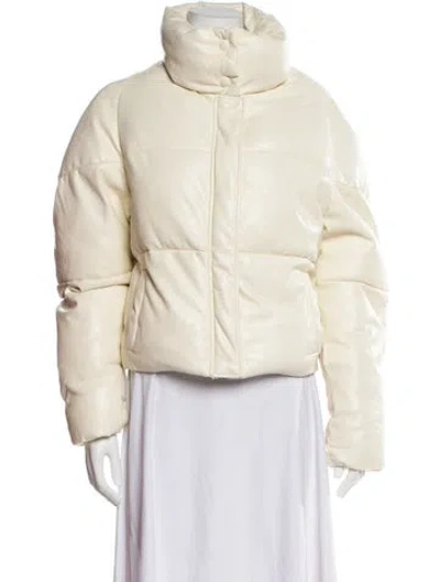 Pre-owned Apparis Jacket In Neutral