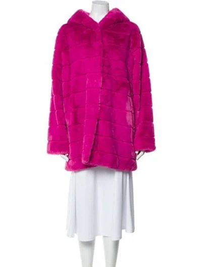 Pre-owned Apparis Jacket In Pink