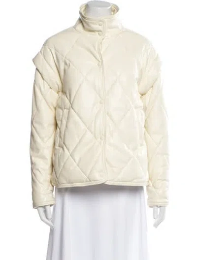 Pre-owned Apparis Jacket In White