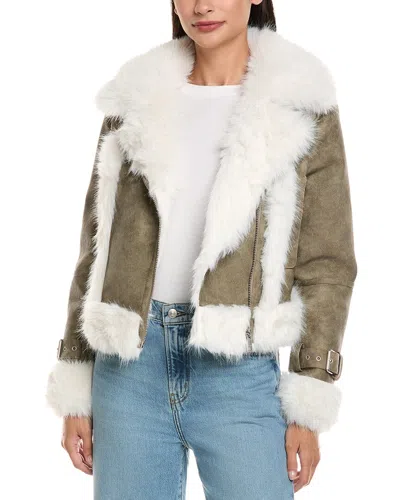 APPARIS APPARIS JAY DISTRESSED BONDED COAT