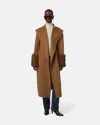 Apparis Jill Wool Coat In Camel/mink