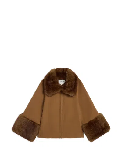 Apparis Judie Jacket In Brown