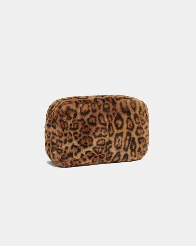 Apparis Jumbo Leopard Noor Pouch