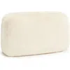 Apparis Jumbo Noor Faux Fur Pouch In Latte