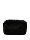 Apparis Jumbo Noor Pouch In Black