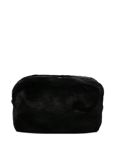 Apparis Jumbo Noor Pouch In Black