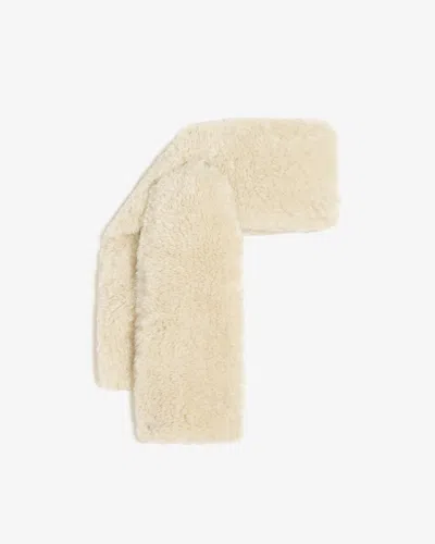 Apparis Kai Bouclette Scarf In Neutral