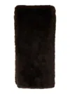 Apparis 'kai' Brown Scarf In Ecofur Woman In Brown