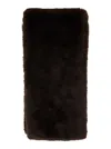 Apparis Kai Brown Scarf In Ecofur Woman In Brown