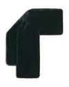 Apparis Kai Faux Fur Scarf In Noir