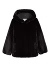 Apparis Katin Hooded Jacket In Black