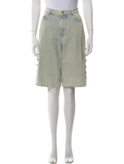 Pre-owned Apparis Knee-length Shorts In Blue