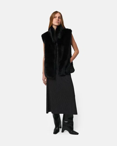 Apparis Laila Sable Vest In Black