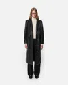 Apparis Lauren Recycled Polyester Faux Leather Overcoat