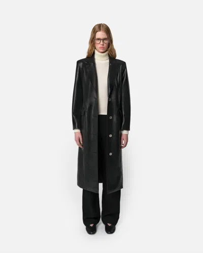 APPARIS LAUREN OVERCOAT NOIR