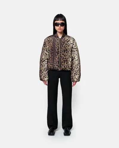 APPARIS LENI BOMBER JACKET LEOPARD