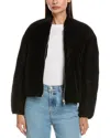 Apparis Leni Padded Bomber In Black