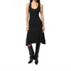 Apparis Leo Midi Dress In Noir In Black
