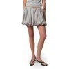 Apparis Levi Bubble Miniskirt In Rocky Grey