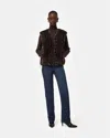 Apparis Lyle Leopard Vest In Dark Leopard