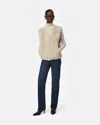 Apparis Lyle Vest In Latte