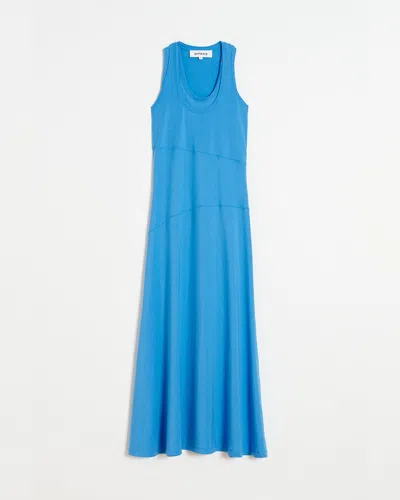 Apparis Lynn Maxi Dress Oasis In Blue