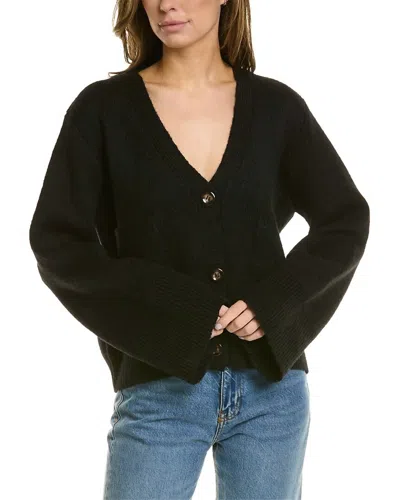 Apparis Marcella 2 Polyester Cardigan In Black