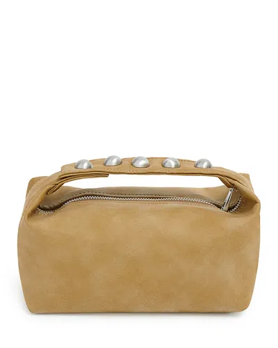 Apparis Marfa Faux Leather Pochette In Sepia