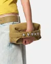 Apparis Marfa Faux Leather Pochette In Brown