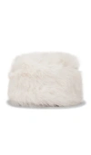 Apparis Margot Pillbox Hat In White