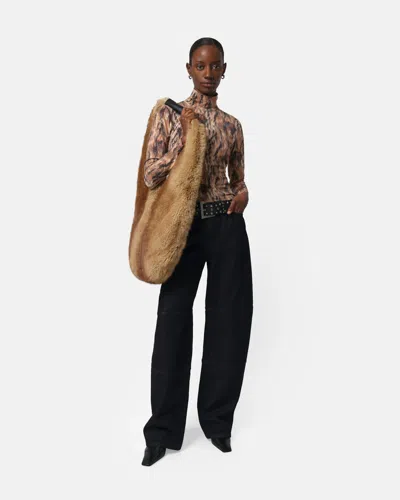 Apparis Maxi Colette Mink Bag In Brown