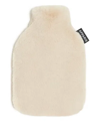 Apparis Meena Faux Fur Hot Water Bottle In Brown