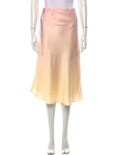 Pre-owned Apparis Midi Length Skirt In Pink